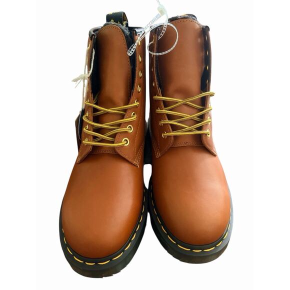 Dr Martens Tan Brown Boots 1460 Wintergrip Lacer Lined Women’s 8 NWOB main image 12
